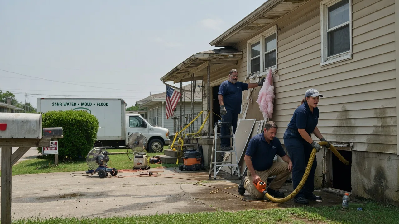 Water Damage Repair in Saint Martinville, LA near me